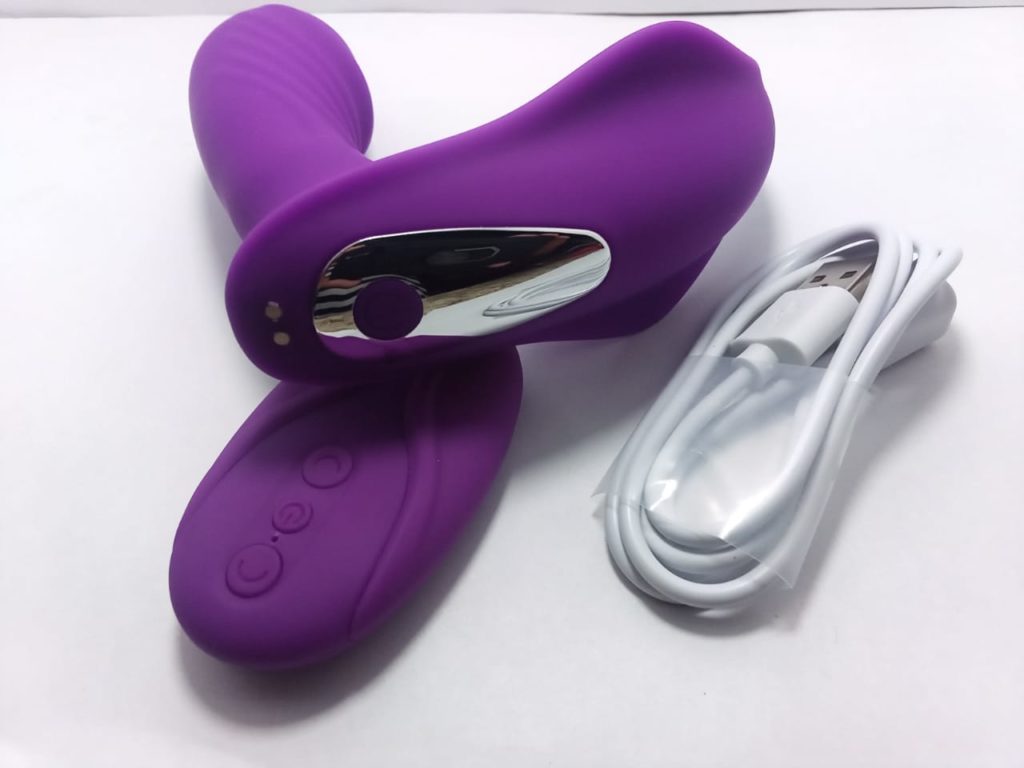 Vibrador Con Succionador Y Control Shared