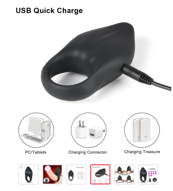 Anillo vibrador USB